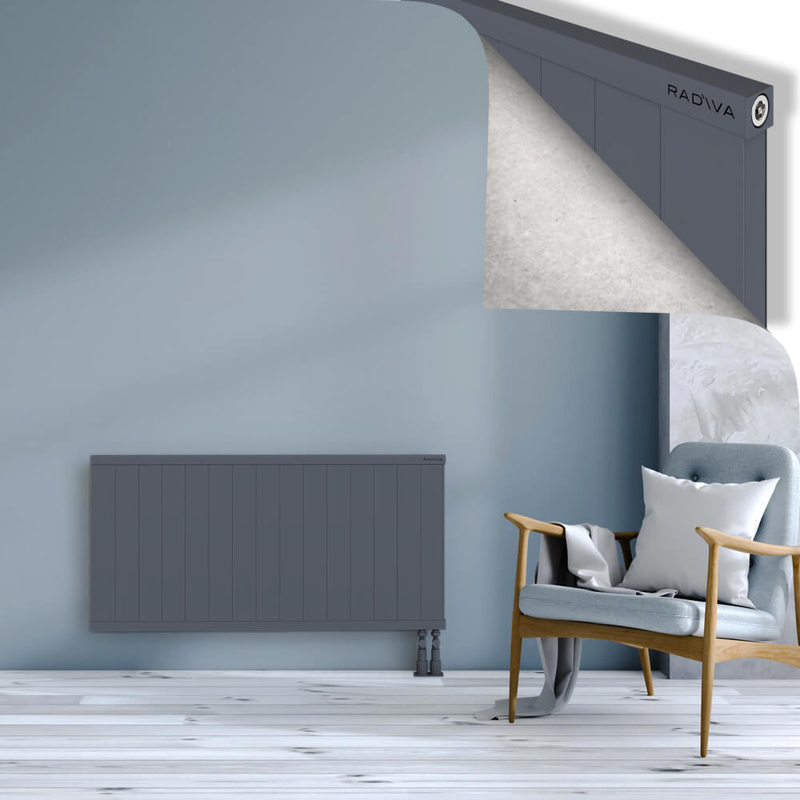 RIO Dekoratif Alüminyum Radyatör 600x1504 Antrasit
