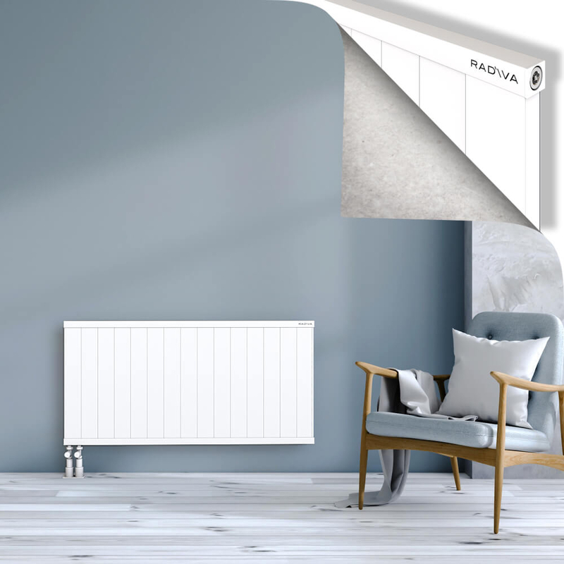 RIO Dekoratif Alüminyum Radyatör 600x1504 Beyaz