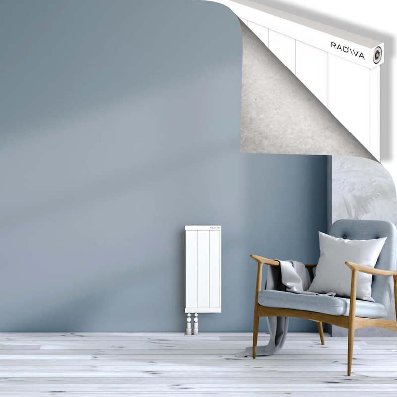 RIO Dekoratif Alüminyum Radyatör 600x304 Beyaz