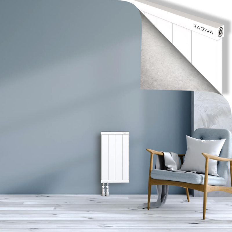 RIO Dekoratif Alüminyum Radyatör 600x404 Beyaz