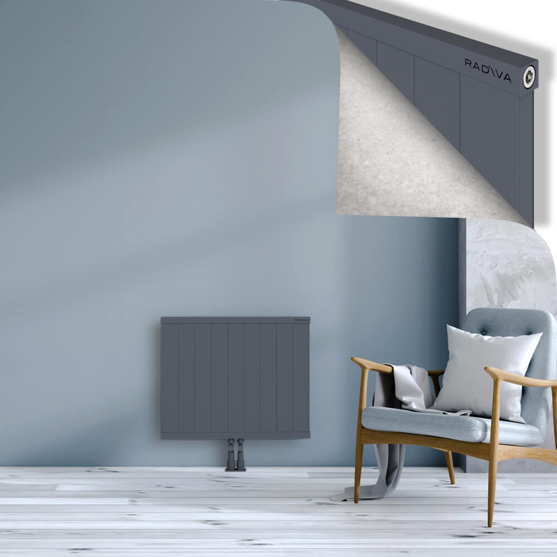 RIO Dekoratif Alüminyum Radyatör 600x904 Antrasit