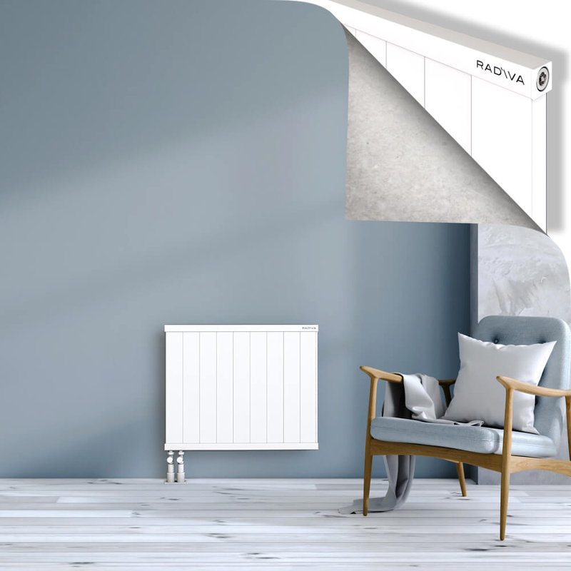 RIO Dekoratif Alüminyum Radyatör 600x904 Beyaz