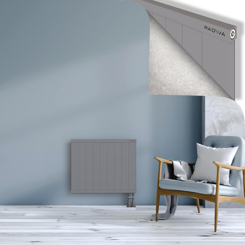 RIO Dekoratif Alüminyum Radyatör 600x904 Gri