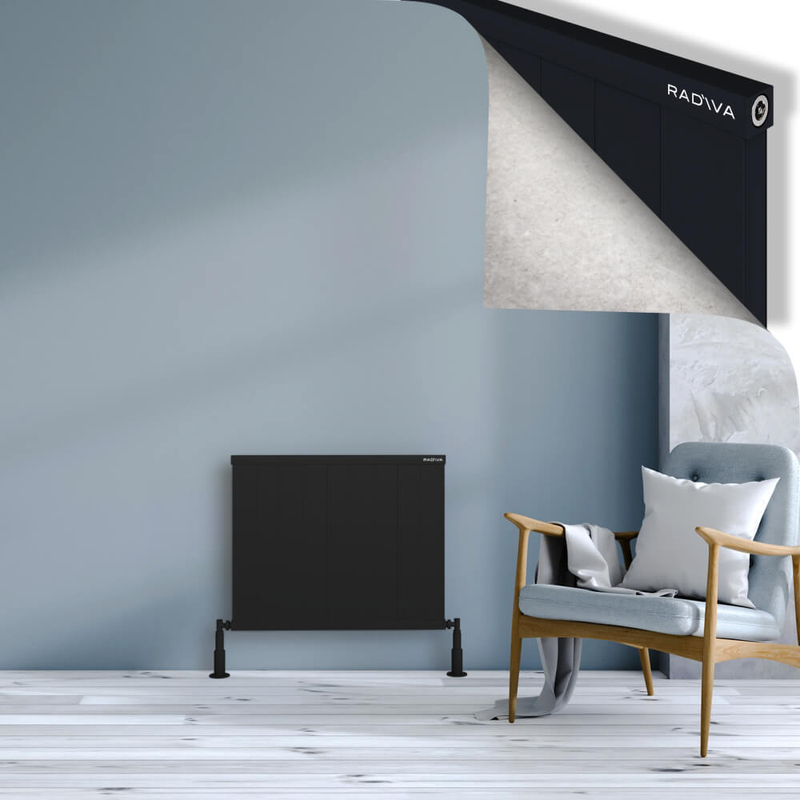 RIO Dekoratif Alüminyum Radyatör 600x904 Siyah