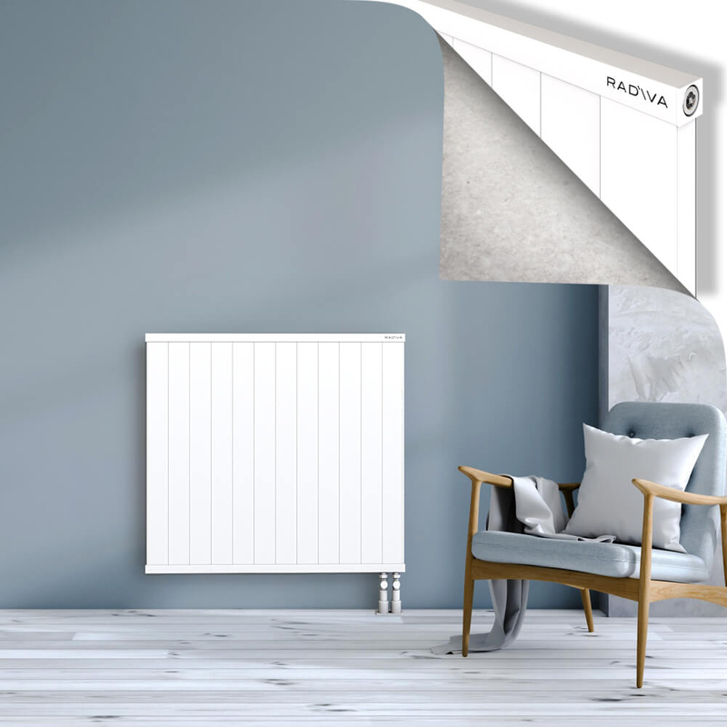 RIO Dekoratif Alüminyum Radyatör 900x1204 Beyaz