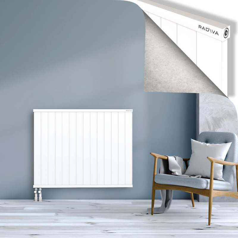 RIO Dekoratif Alüminyum Radyatör 900x1404 Beyaz