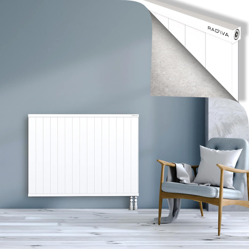 RIO Dekoratif Alüminyum Radyatör 900x1504 Beyaz