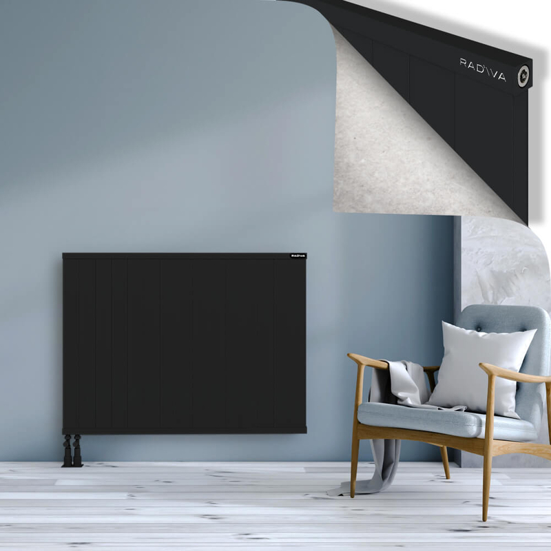 RIO Dekoratif Alüminyum Radyatör 900x1504 Siyah