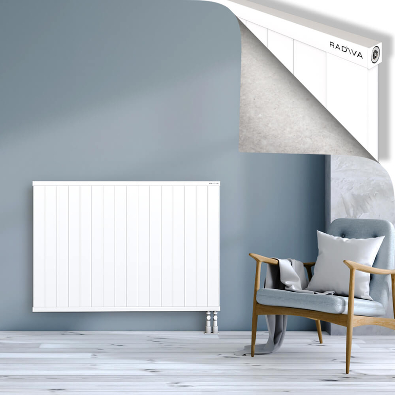 RIO Dekoratif Alüminyum Radyatör 900x1604 Beyaz