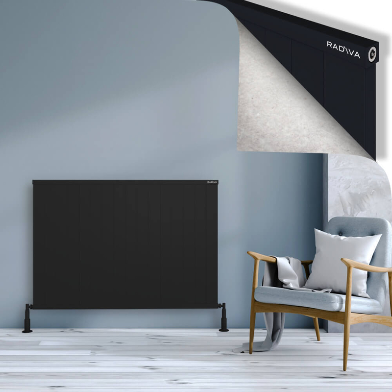 RIO Dekoratif Alüminyum Radyatör 900x1604 Siyah