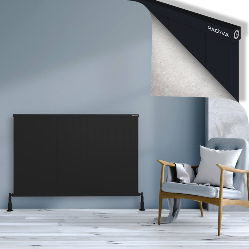 RIO Dekoratif Alüminyum Radyatör 900x1704 Siyah