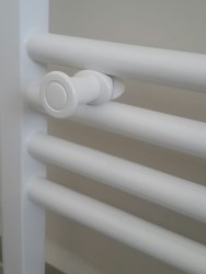 Radiva - Rob Hook for Towel Warmers Blanc (Plastic)