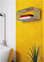 Santorini Decorative Towel Warmer 700x330 Chrome - Thumbnail