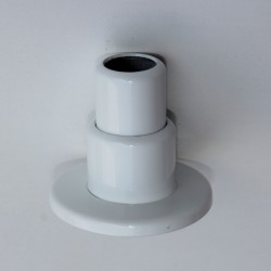 Sèche Serviettes Tube Hiding Sleeve Stringed Plastic Blanc - Thumbnail