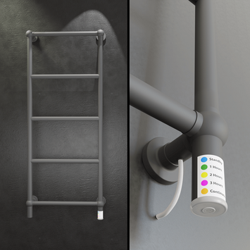 - SEINE Kuru Elektrikli Havlupan 500x1200 Koyu Antrasit 200W  - SEINE Kuru Elektrikli Havlupan 500x1200 Koyu Antrasit 200W