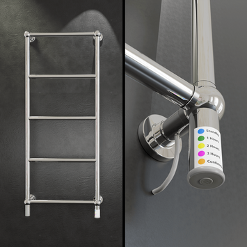 Radiva - Seine Kuru Elektrikli Havlupan 500x1200 Krom 200W