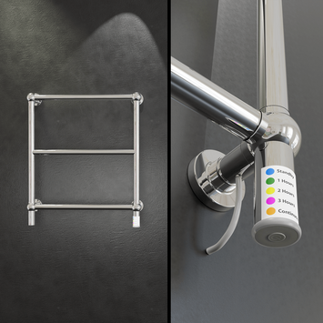 - SEINE Kuru Elektrikli Havlupan 600x700 Krom 150W  - SEINE Kuru Elektrikli Havlupan 600x700 Krom 150W