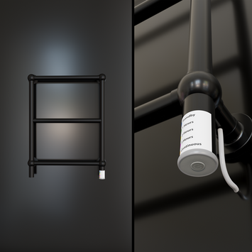 - SEINE Kuru Elektrikli Havlupan 600x700 Siyah 150W  - SEINE Kuru Elektrikli Havlupan 600x700 Siyah 150W