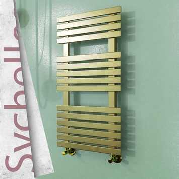  - SEYCHELLES Paslanmaz Çelik Havlupan 500x940 Satine Altın