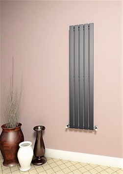 Radiva - Silba Decorative Towel Warmer 340x1800 Anthracite