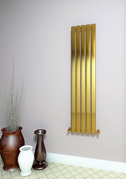 Radiva - Silba Decorative Towel Warmer 340x1800 Gold