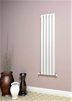 Radiva - Silba Decorative Towel Warmer 340x1800 White