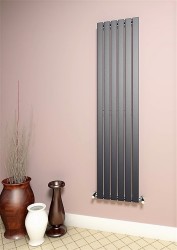 Silba Decorative Towel Warmer 410x1800 Anthracite - Thumbnail