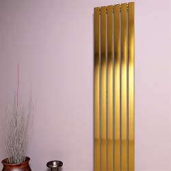 Silba Decorative Towel Warmer 410x1800 Gold - Thumbnail