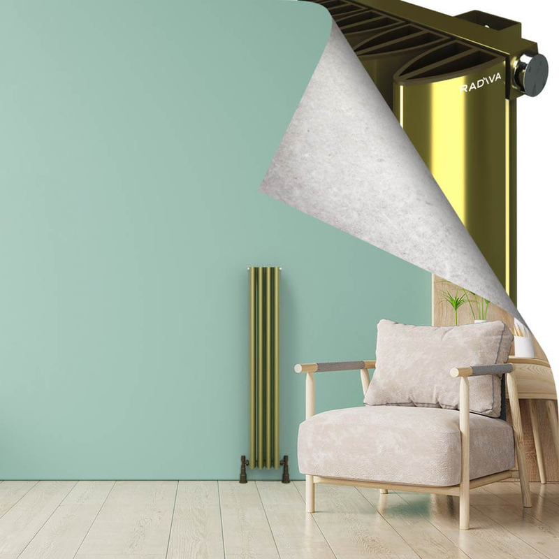 SIMI Alüminyum Radyatör 1200x185 Plazma Prinç