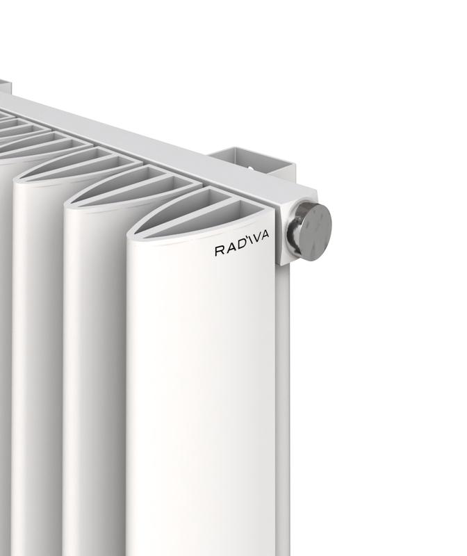 SIMI Aluminium Radiator 1200x470 White