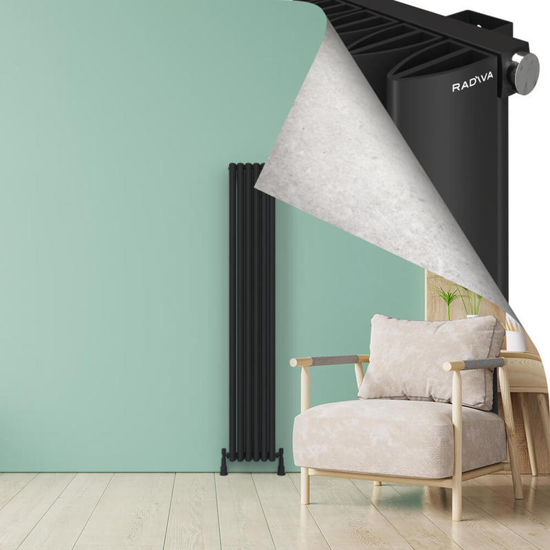 SIMI Radiateur en Aluminium 1800x280 Anthracite Foncé