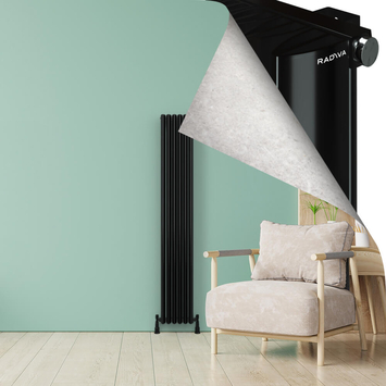 Radiva - SIMI Aluminium Radiator 1800x280 Plasma Black