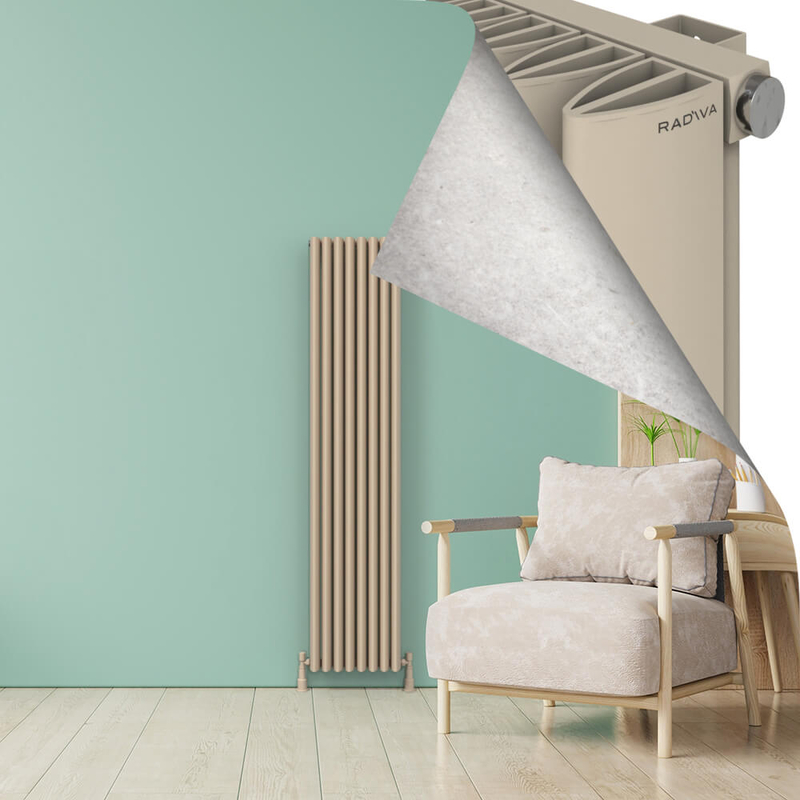 SIMI Radiateur en Aluminium 1800x375 Cappuccino