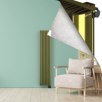 SIMI Radiateur en Aluminium 1800x375 Plasma Laiton - Thumbnail