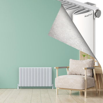 SIMI Aluminium Radiator 600x1040 White - Thumbnail