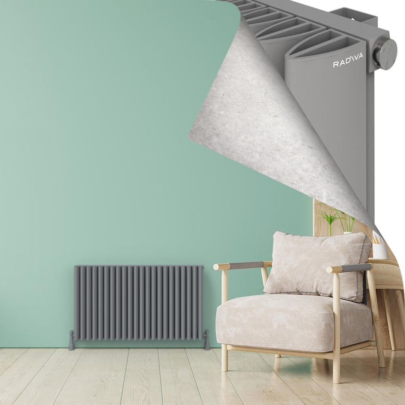 SIMI Aluminium Radiator 600x1040 Grey