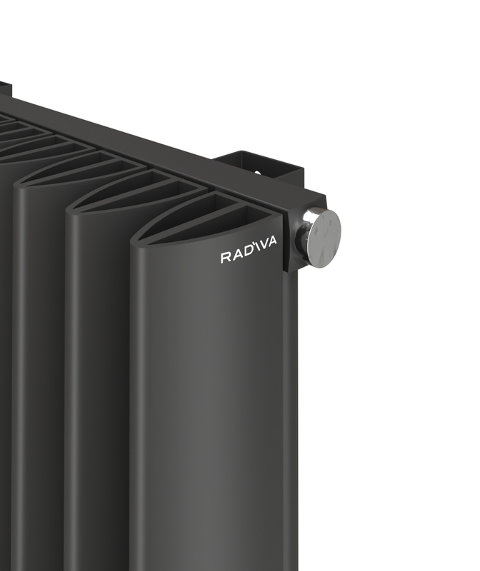 SIMI Aluminium Radiator 600x1040 Dark Anthracite