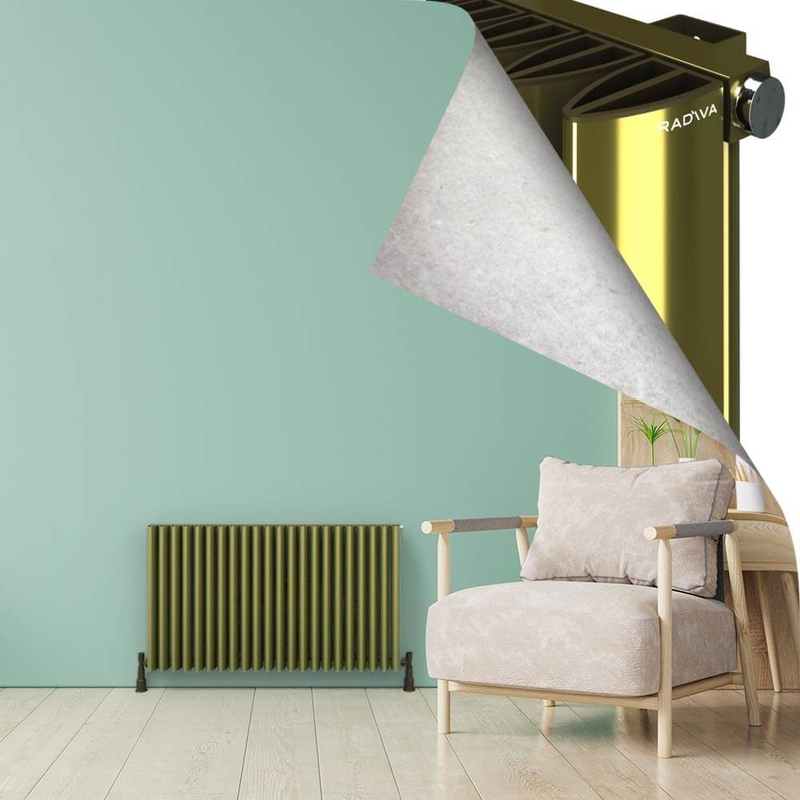SIMI Radiateur en Aluminium 600x1040 Plasma Laiton