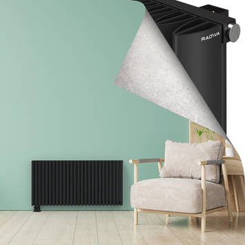 SIMI Aluminium Radiator 600x1230 Dark Anthracite - Thumbnail