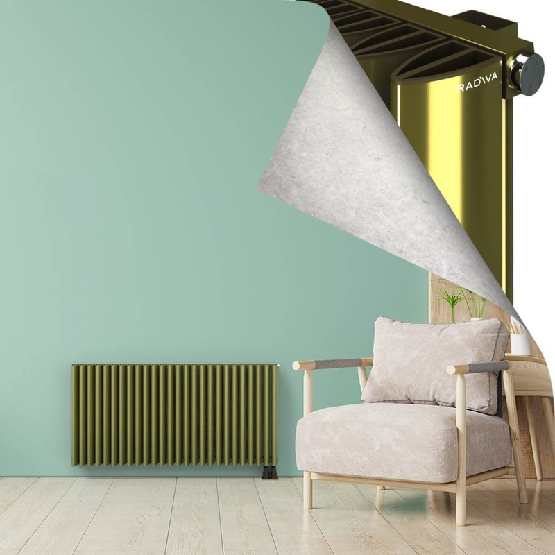 SIMI Alüminyum Radyatör 600x1230 Plazma Prinç