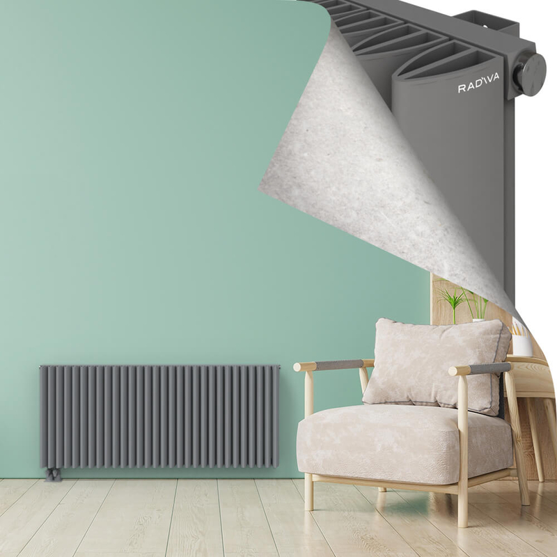 SIMI Radiateur en Aluminium 600x1420 Gris