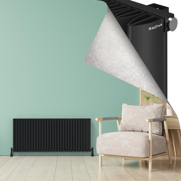 SIMI Radiateur en Aluminium 600x1420 Anthracite Foncé - Thumbnail