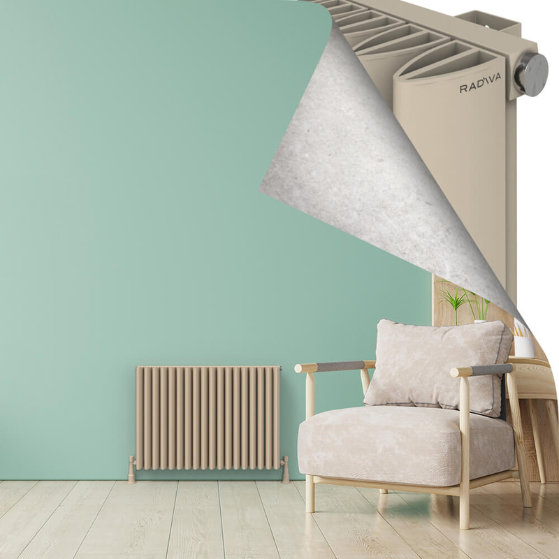 SIMI Radiateur en Aluminium 600x850 Cappuccino