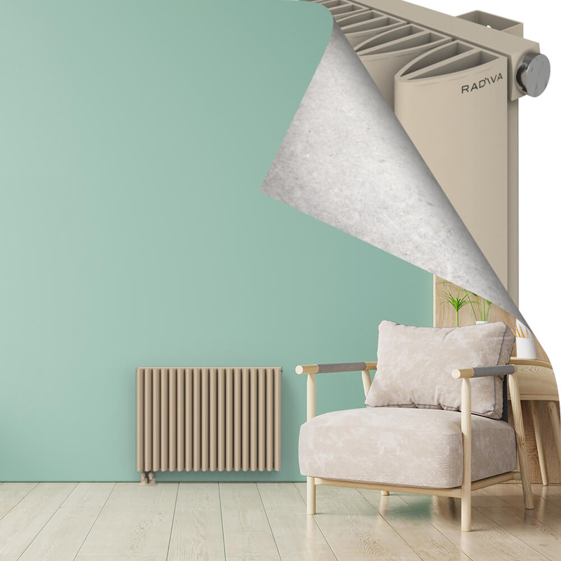 SIMI Radiateur en Aluminium 600x850 Cappuccino