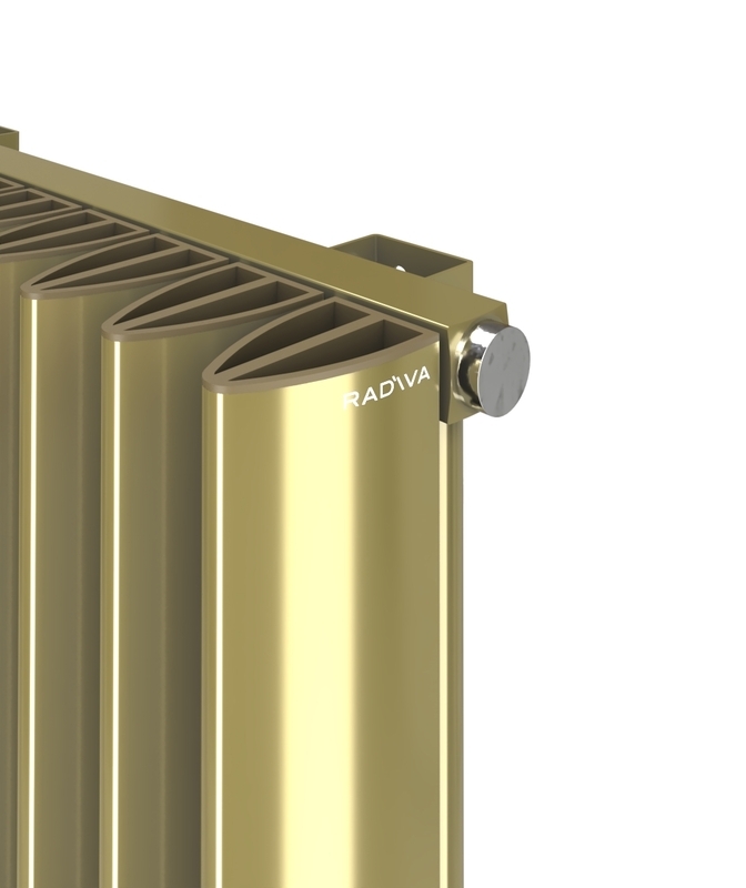 SIMI Radiateur en Aluminium 600x850 Plasma Laiton