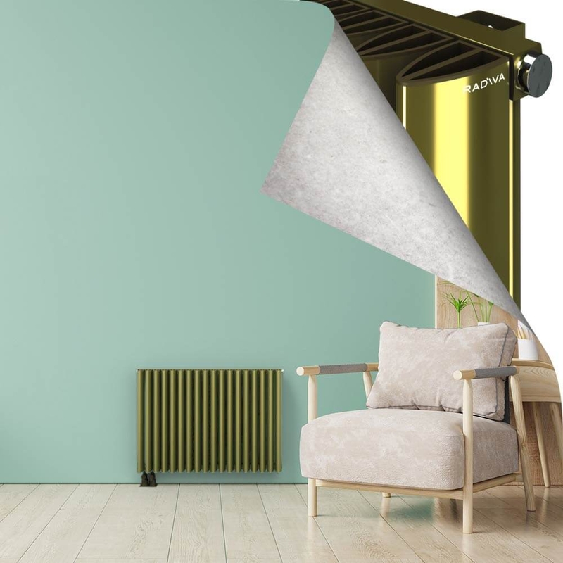 SIMI Aluminium Radiator 600x850 Plasma Brass