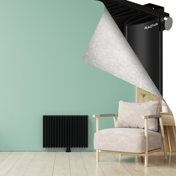 SIMI Aluminium Radiator 600x850 Plasma Black - Thumbnail