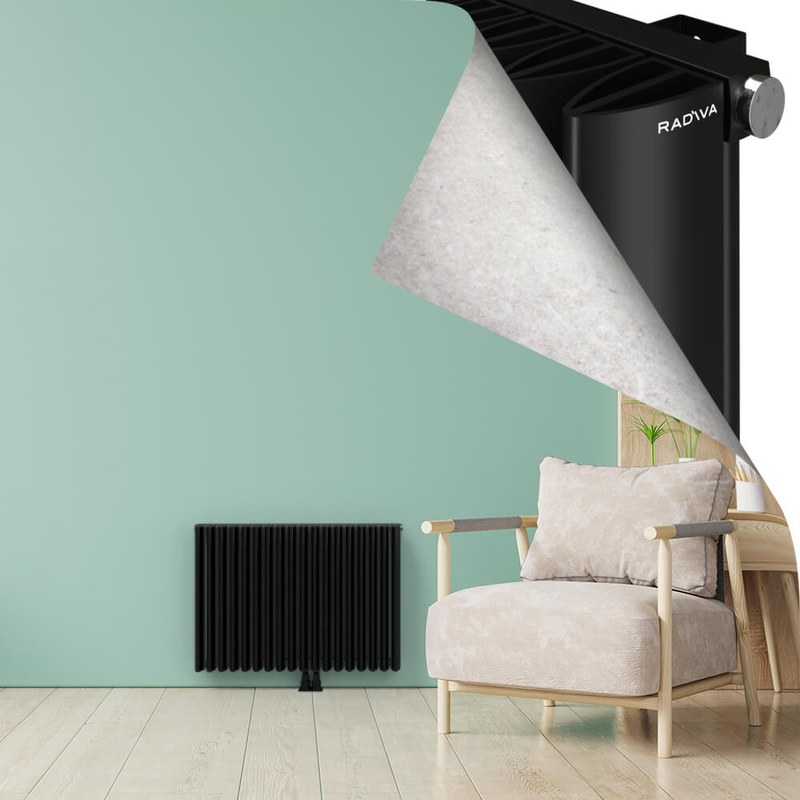 SIMI Aluminium Radiator 600x850 Plasma Black
