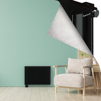 SIMI Aluminium Radiator 600x850 Plasma Black - Thumbnail