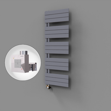 - Sirius Dekoratif Elektrikli Havlupan 500x1400 Gri (KTX1 Termostat) 600W  - Sirius Dekoratif Elektrikli Havlupan 500x1400 Gri (KTX1 Termostat) 600W